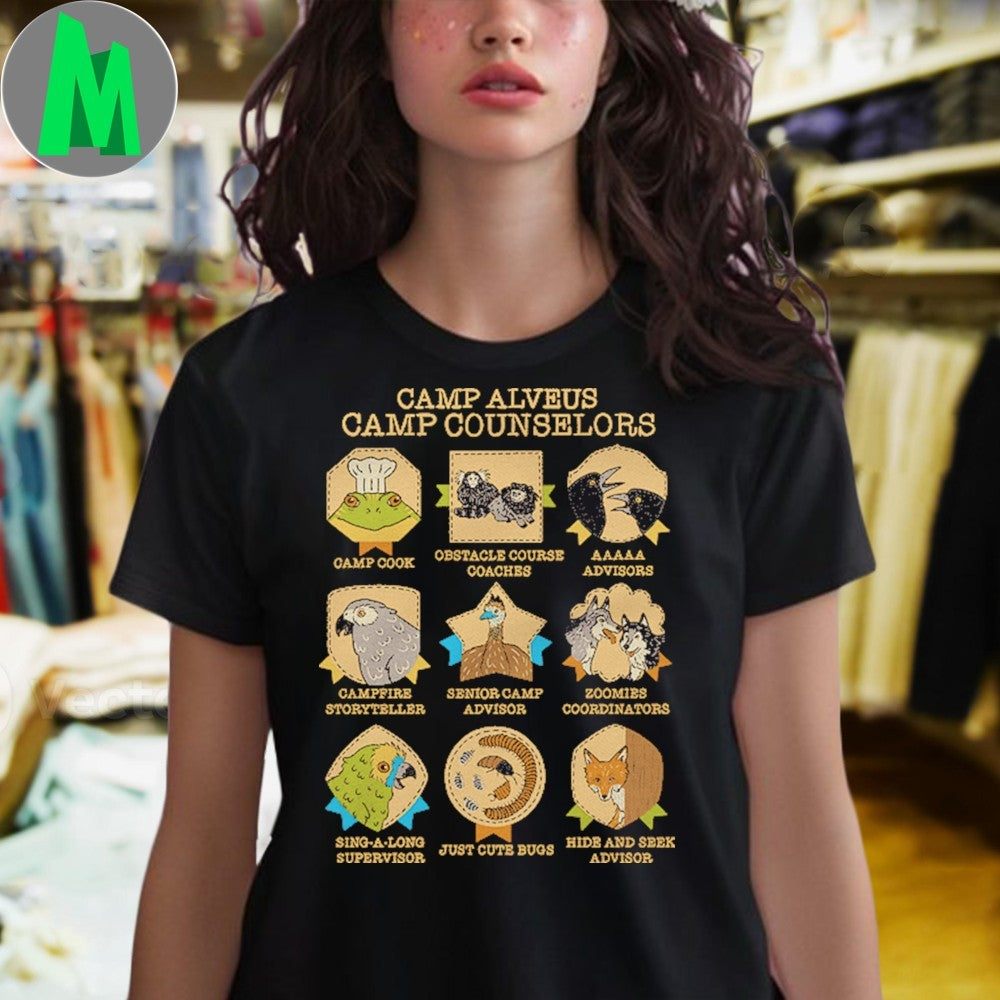 Summer Camp Alveus Camp Counselors Shirt