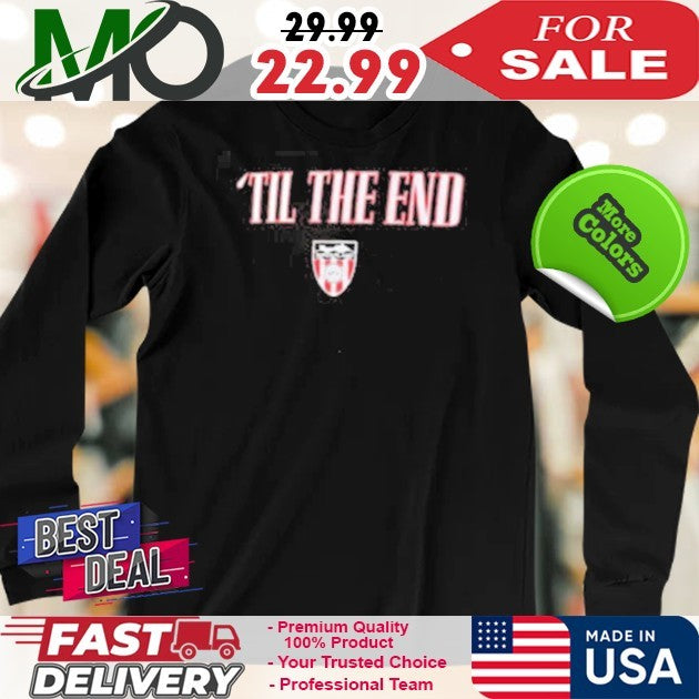 Sunderland Play-Off Winners ‘Till The End’ Football Club Fan Logo Shirt