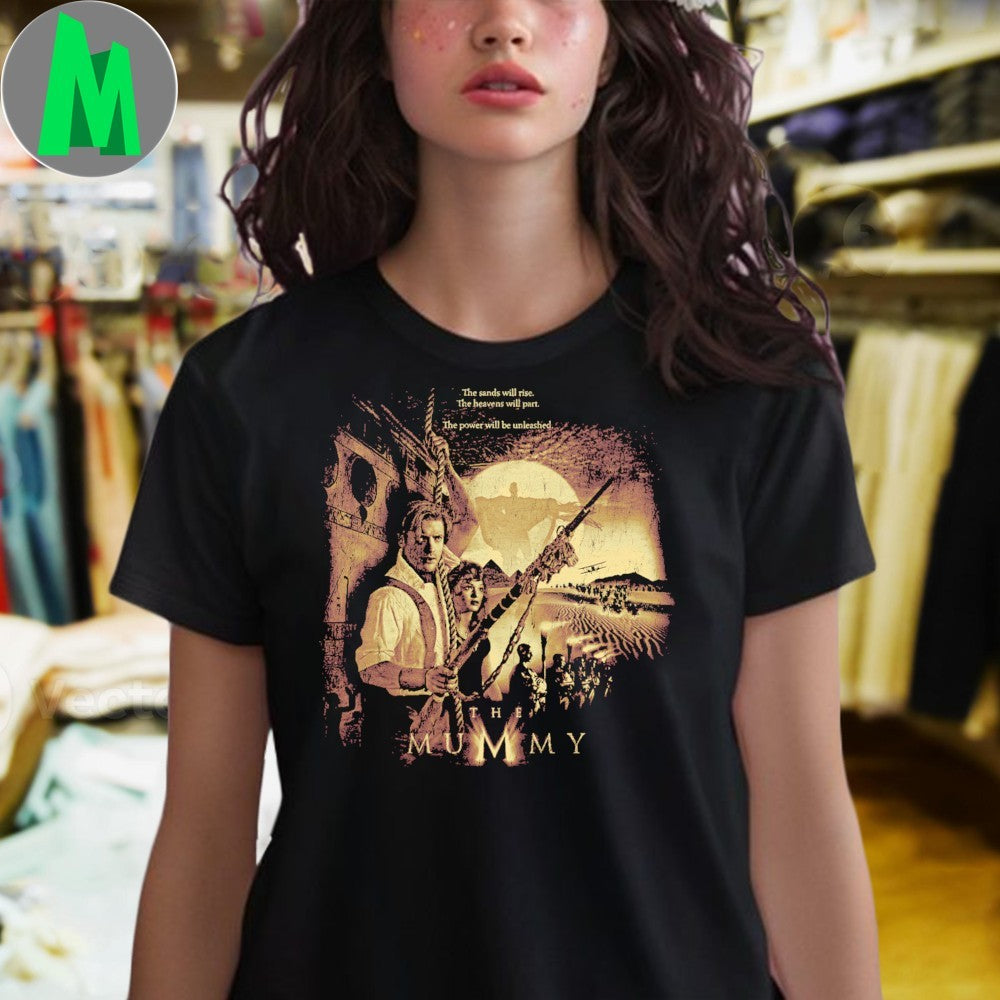 The Mummy (1999) Retro Movie Poster Graphic T-Shirt