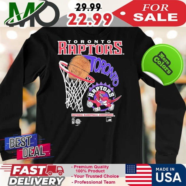 WAVES Canada 1994 TORONTO RAPTORS NBA Basketball And Logo Shirt
