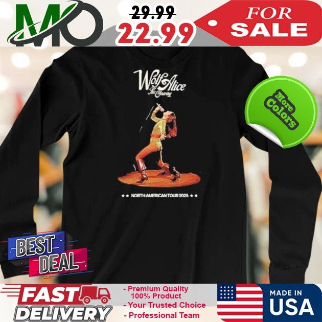 Wolf Alice The Clearing 2025 Tour Dates In North American Shirt