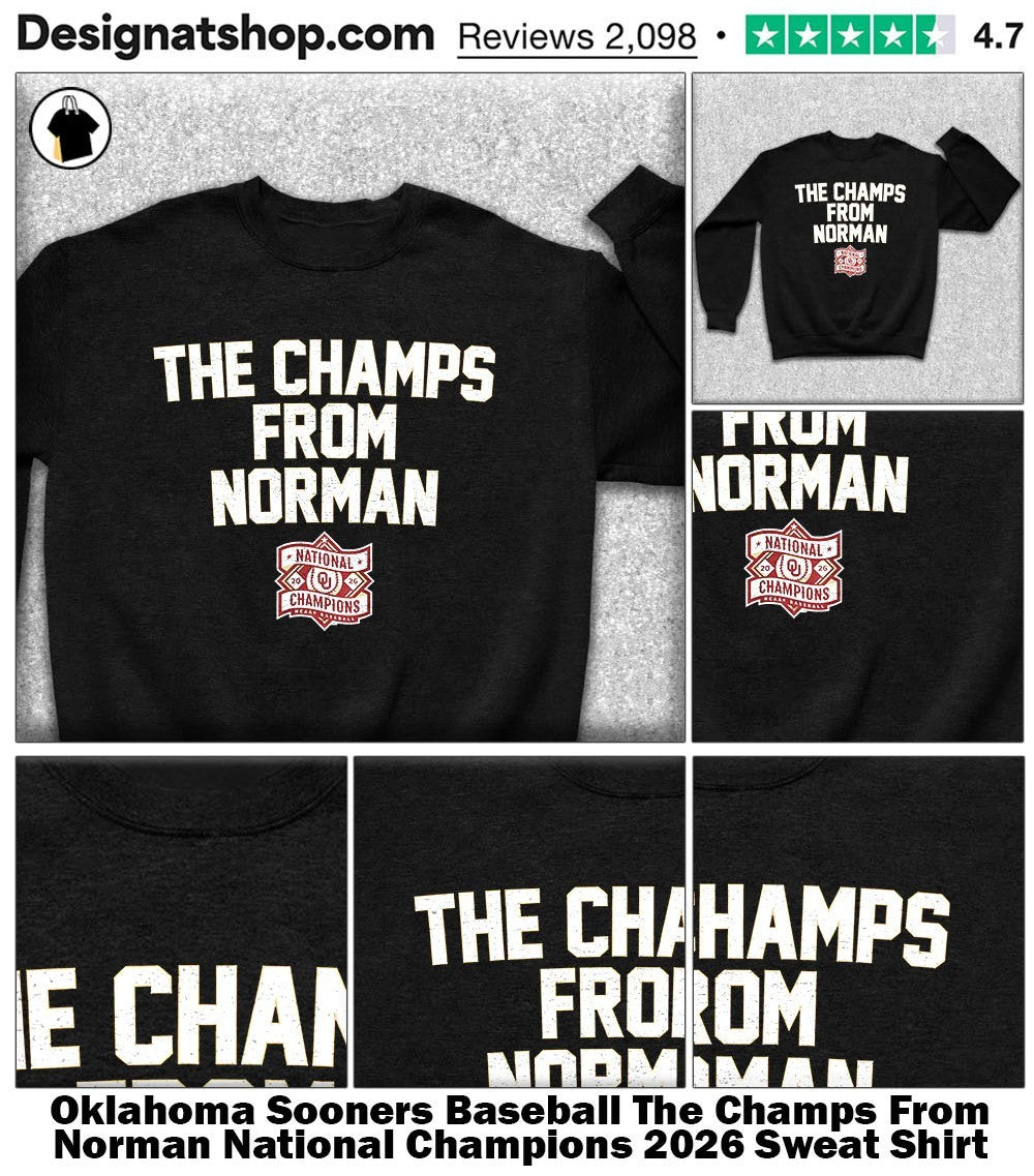 Oklahoma Sooners Baseball The Champs From Norman National Champions 2026 shirt