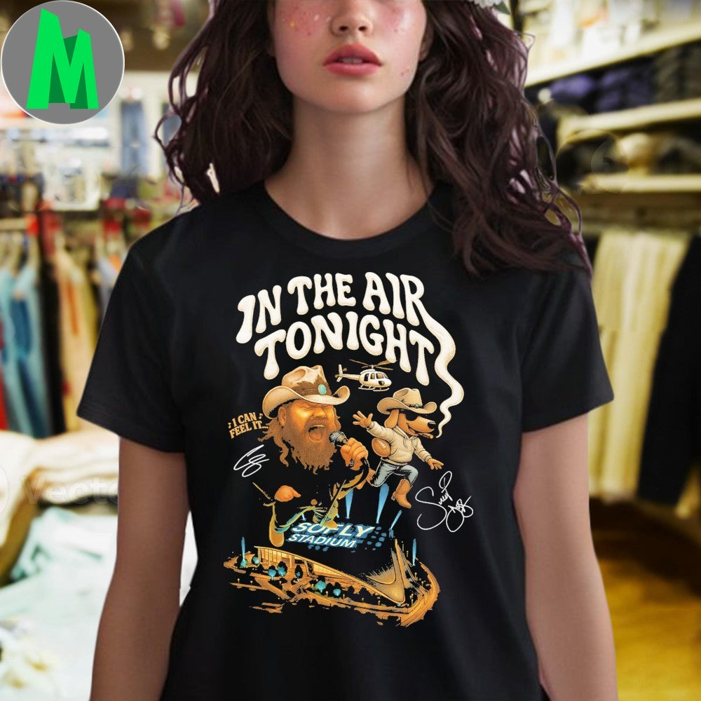 Original In The Air Tonight Country Music Concert T-Shirt