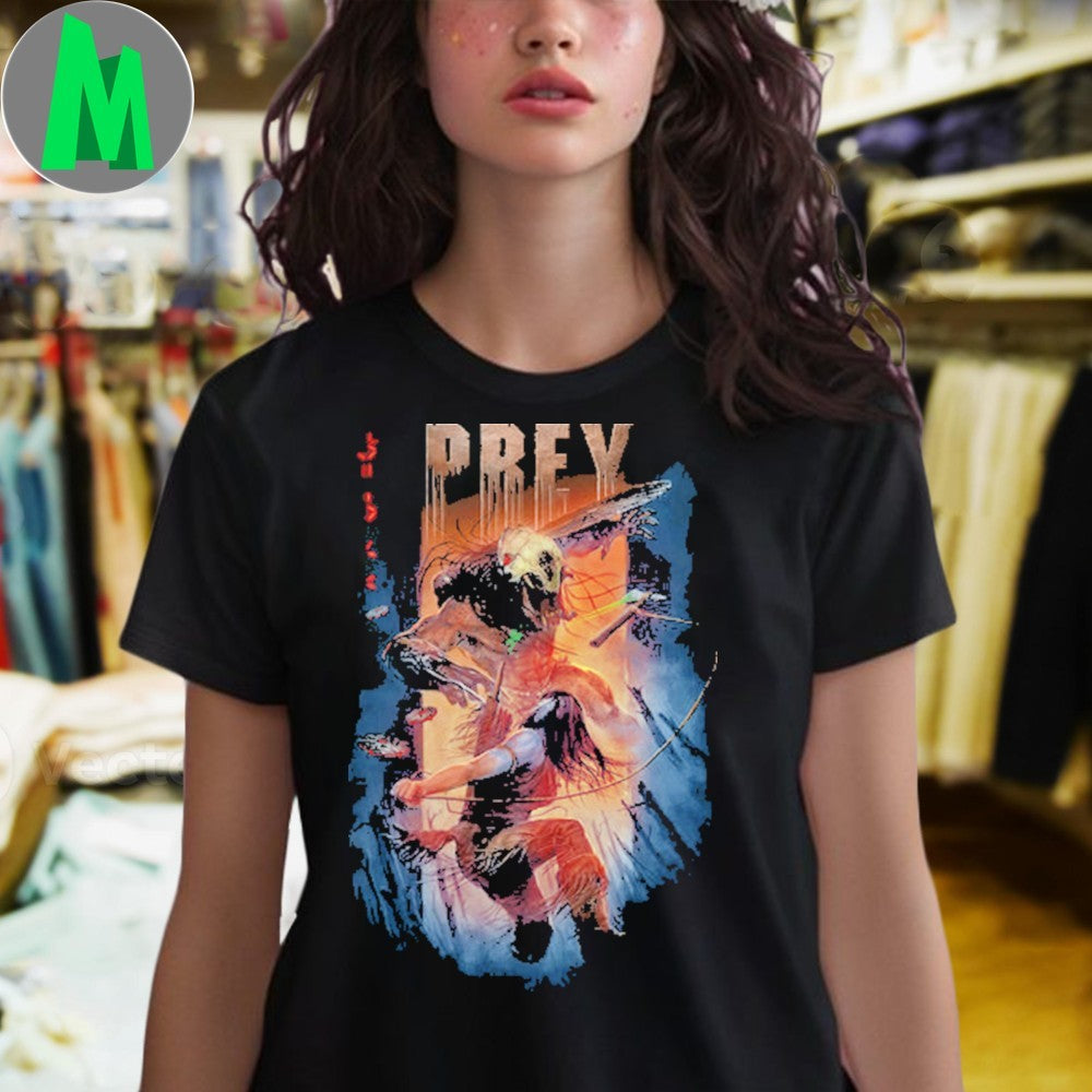 Original Prey Movie Hunter vs. Warrior Shirt
