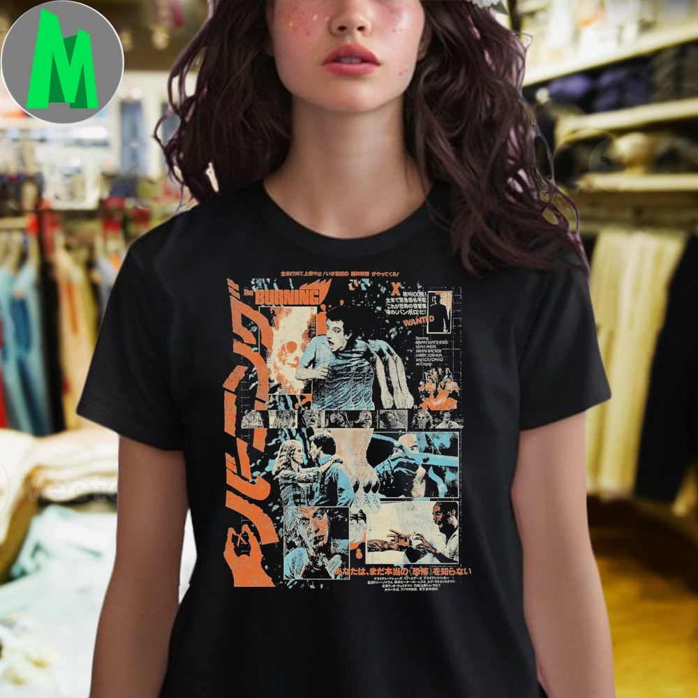 Original The Burning Japanese International Movie Poster T-Shirt