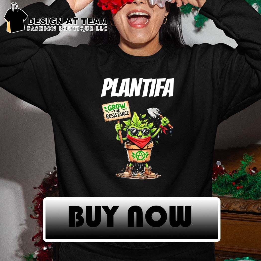 Plantifa grow the resistance shirt