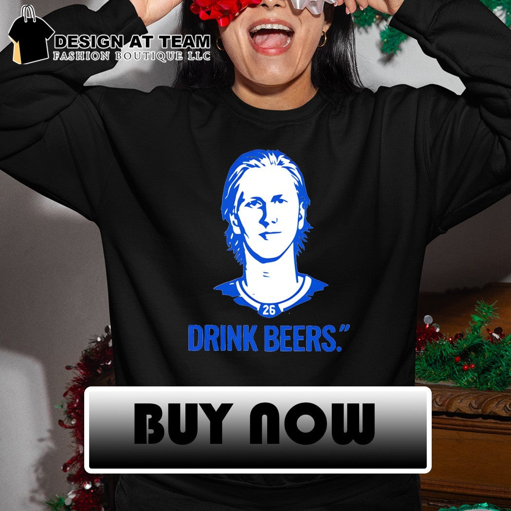 Sam Carrick’s Rasmus Dahlin Drink Beers Buffalo Sabres Hockey shirt