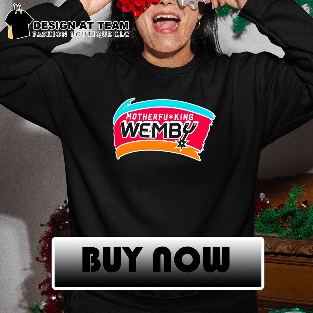 San Antonio Spurs Basketball Mother Fucking Wemby NBA 2026 shirt
