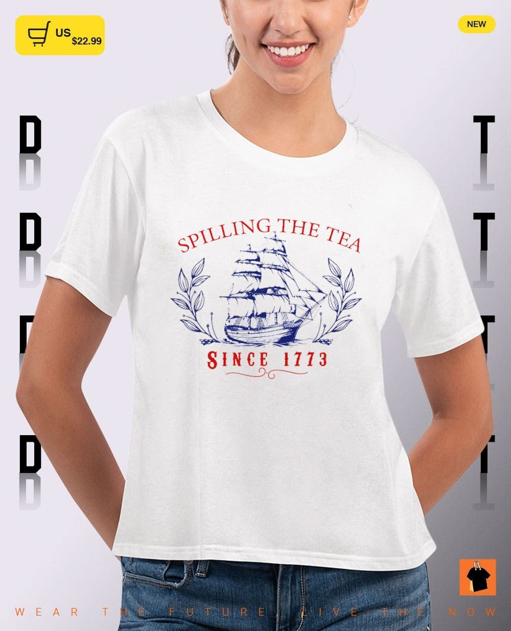 Spilling The Tea Since 1773 4th of July Party 2026 shirt