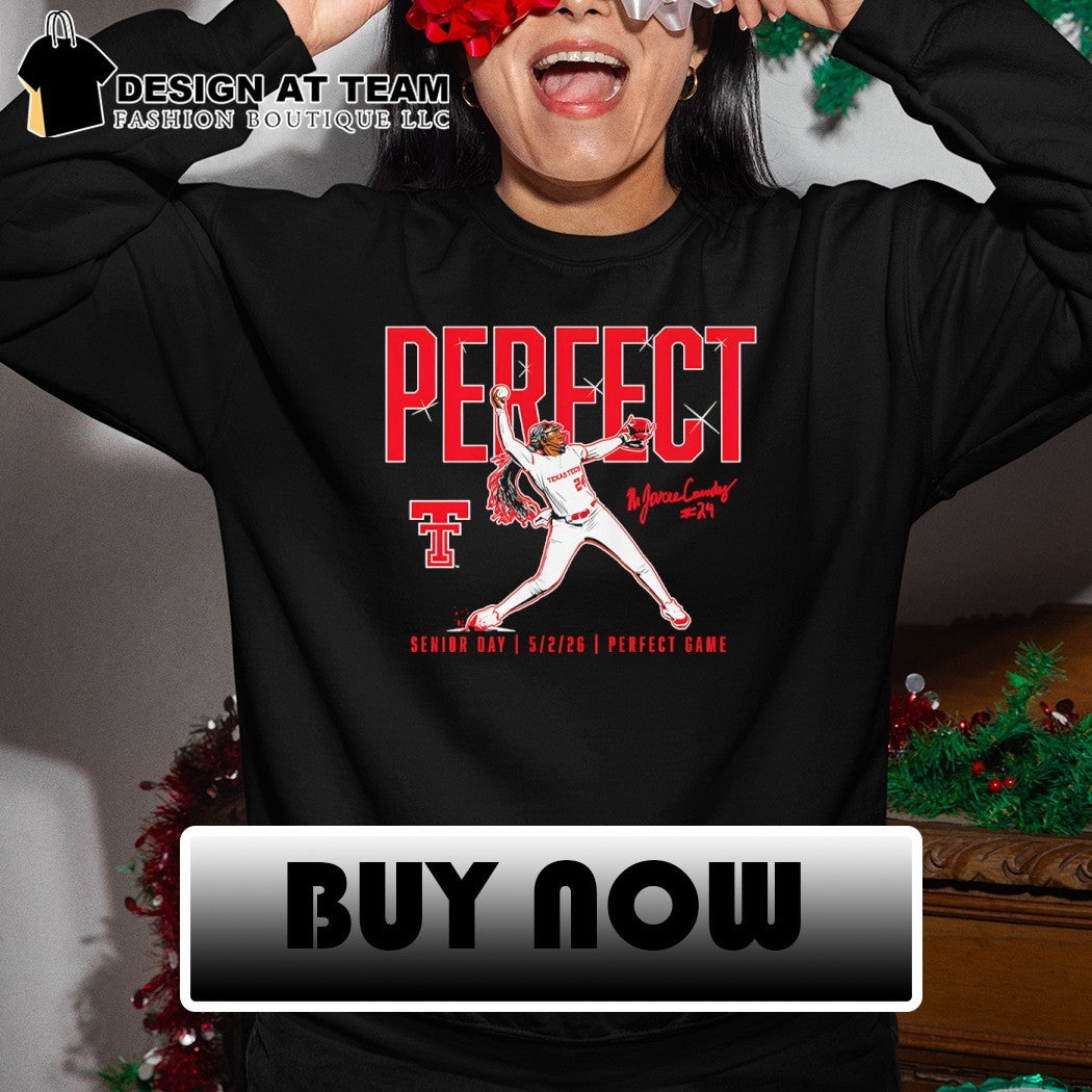 Texas Tech Red Raiders Baseball NiJaree Canady Perfect Game signature shirt