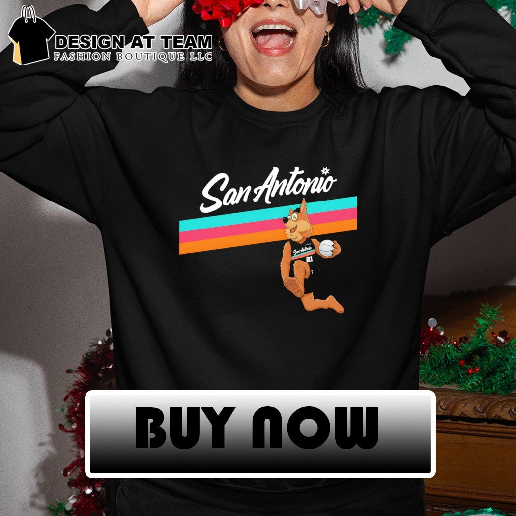 The Coyote Player San Antonio Spurs Basketball NBA 2026 shirt