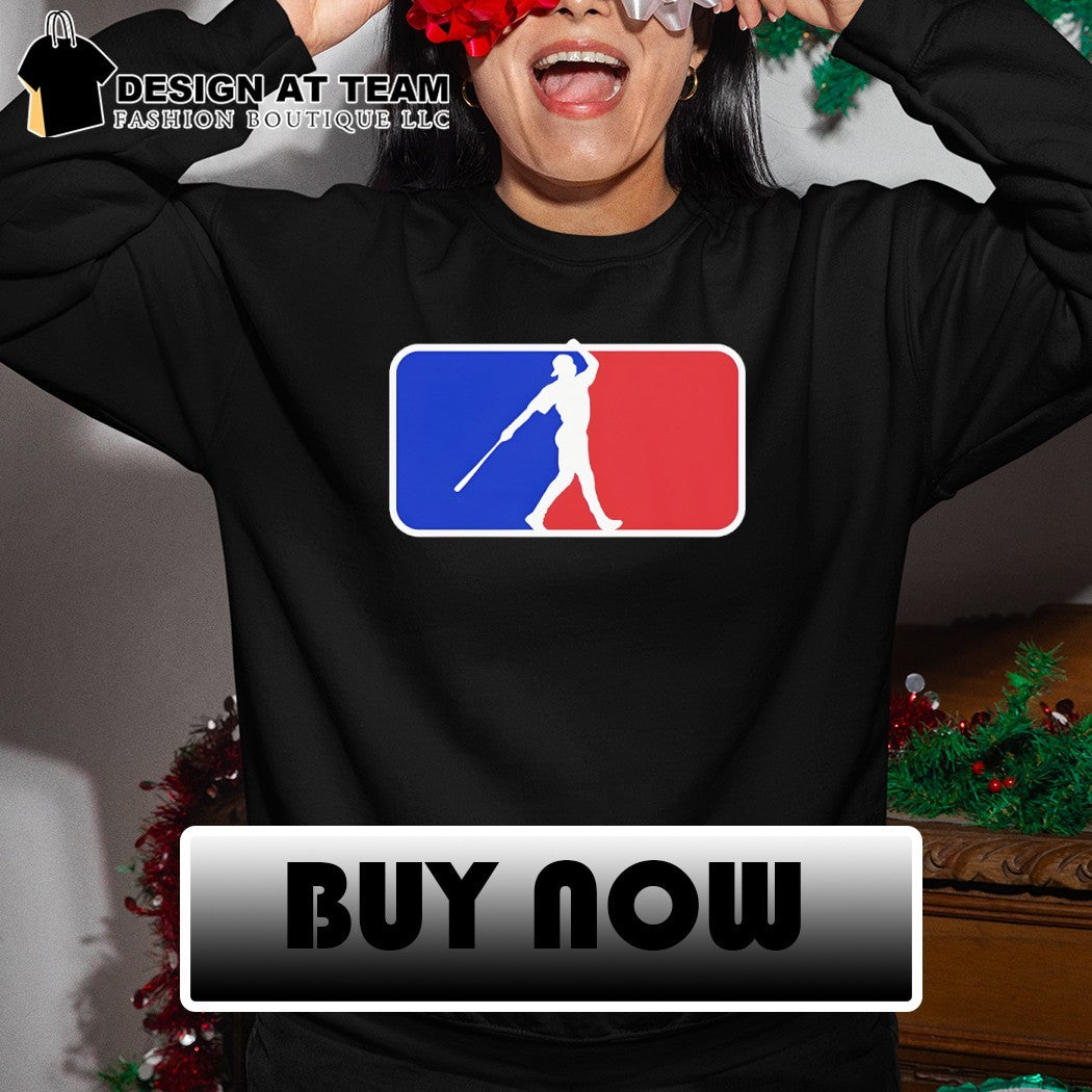 The Natural Major League Baseball MLB parody logo shirt