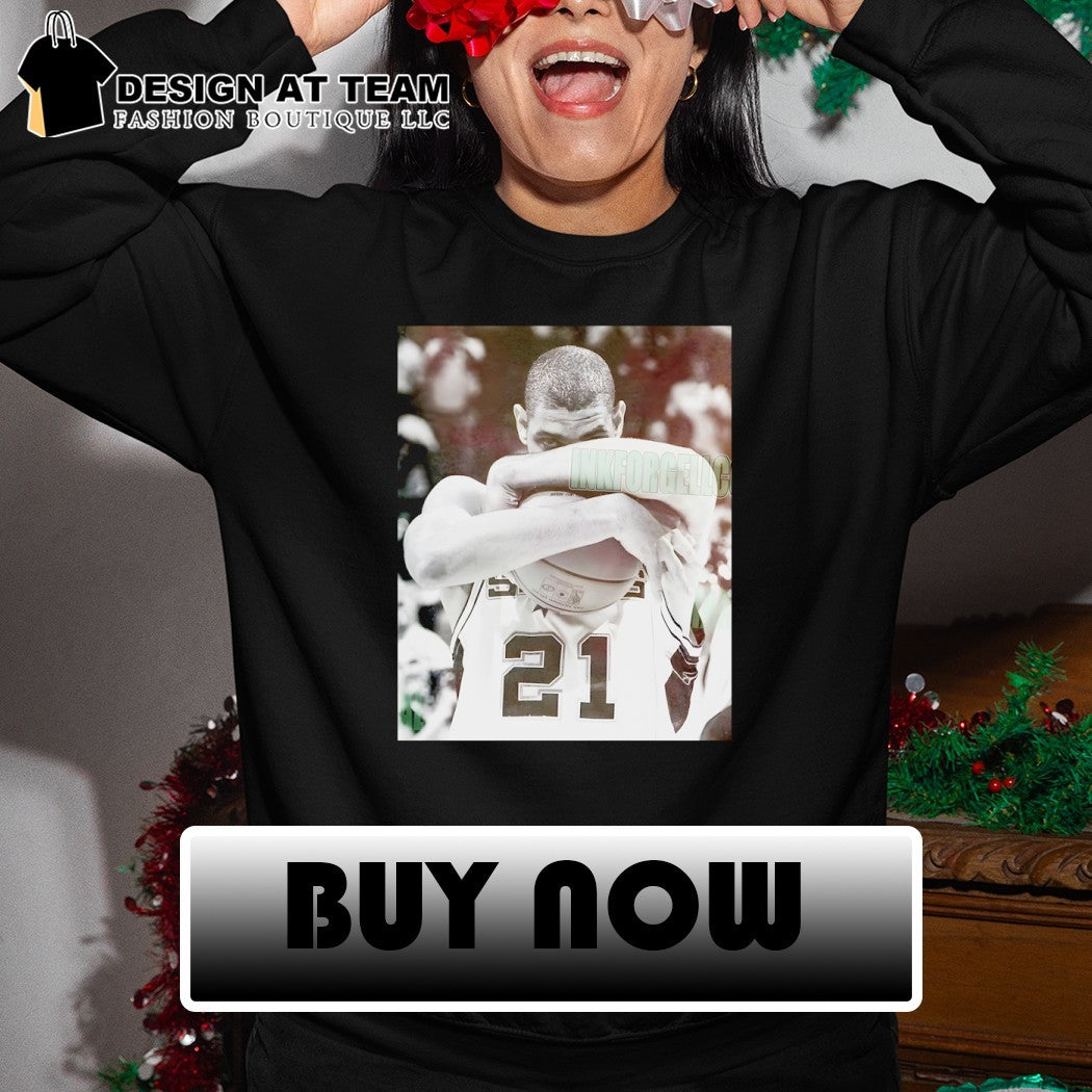 Tim Duncan San Antonio Spurs Basketball Legend Fan shirt