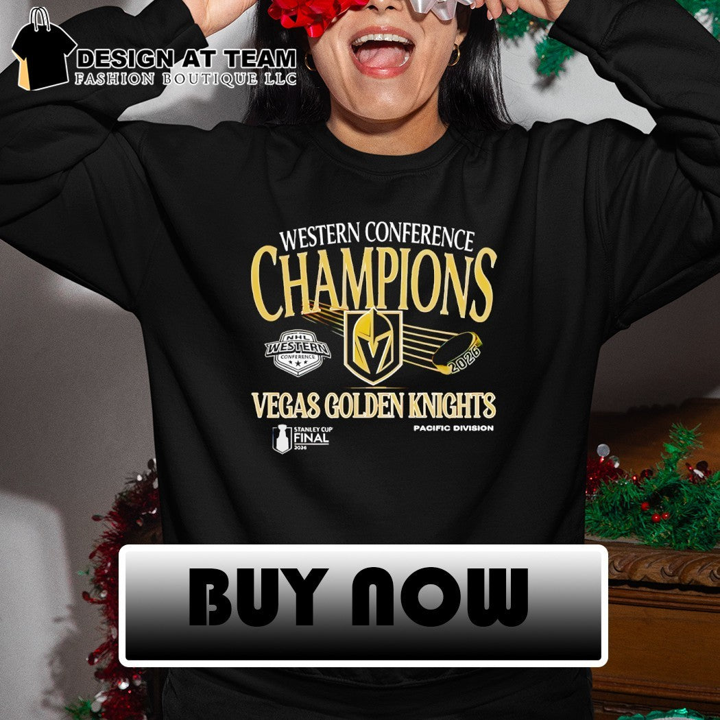 Vegas Golden Knights Western Conference Champions 2026 Pacific Division Final shirt