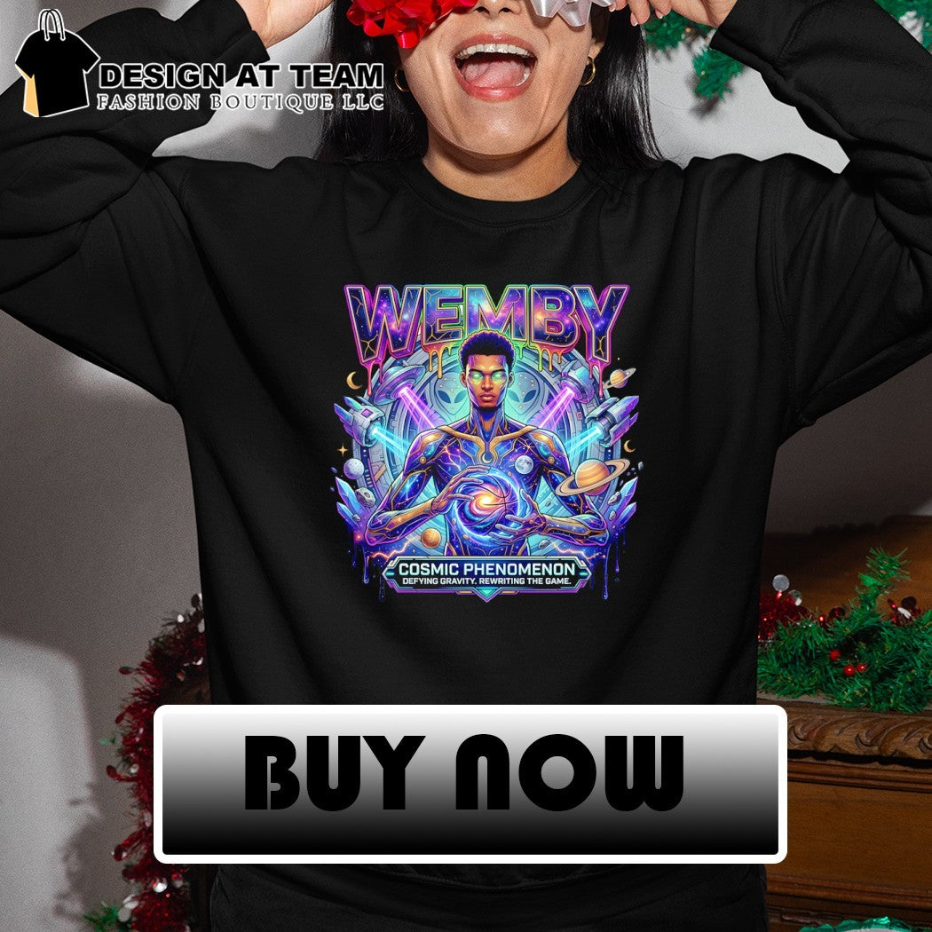 Wemby Alien Cosmic Phenomenon defying gravity rewriting the game San Antonio Spurs Basketball vintage shirt