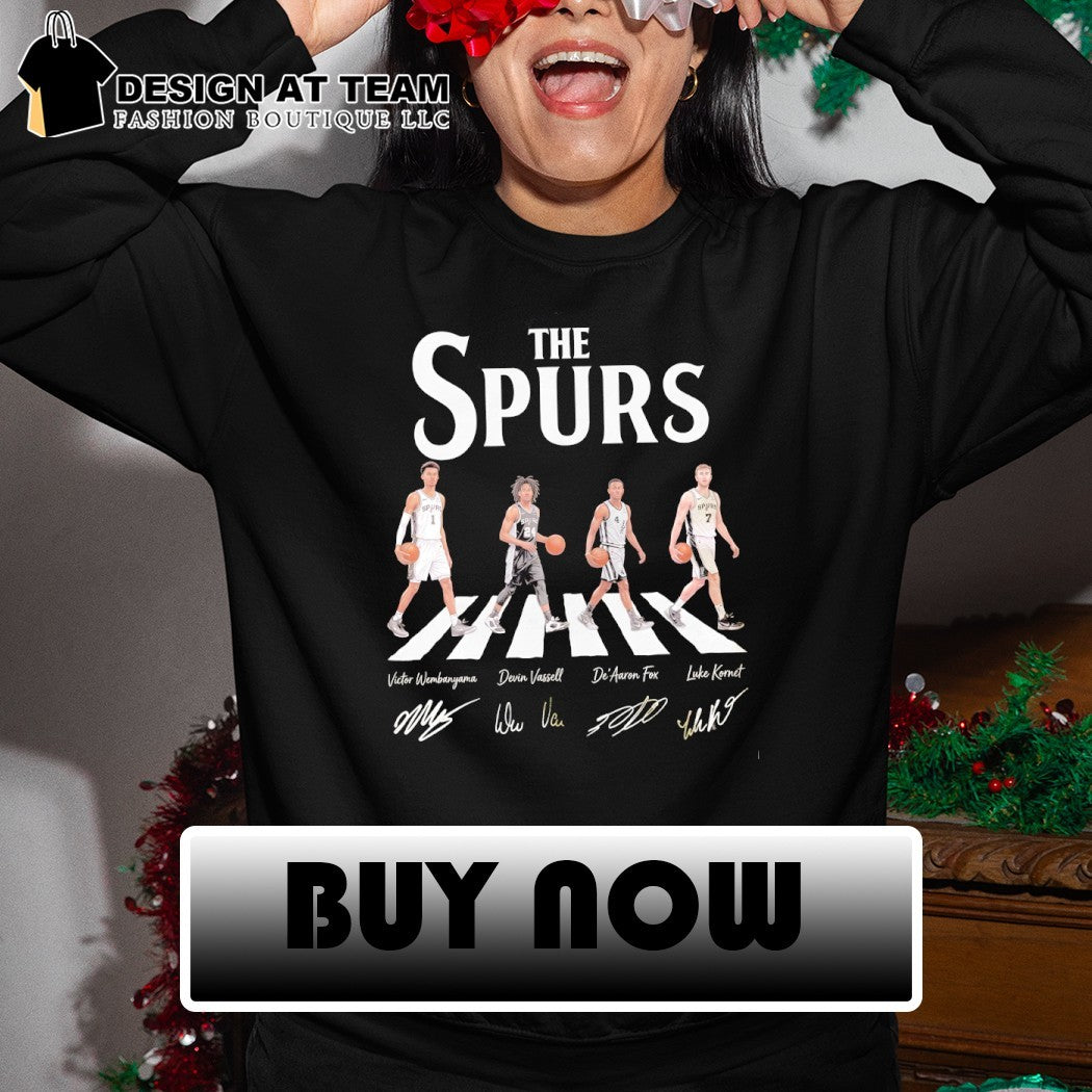 Wemby Devin Vassell The Spurs San Antonio Spurs Basketball Abbey Road Style signature shirt