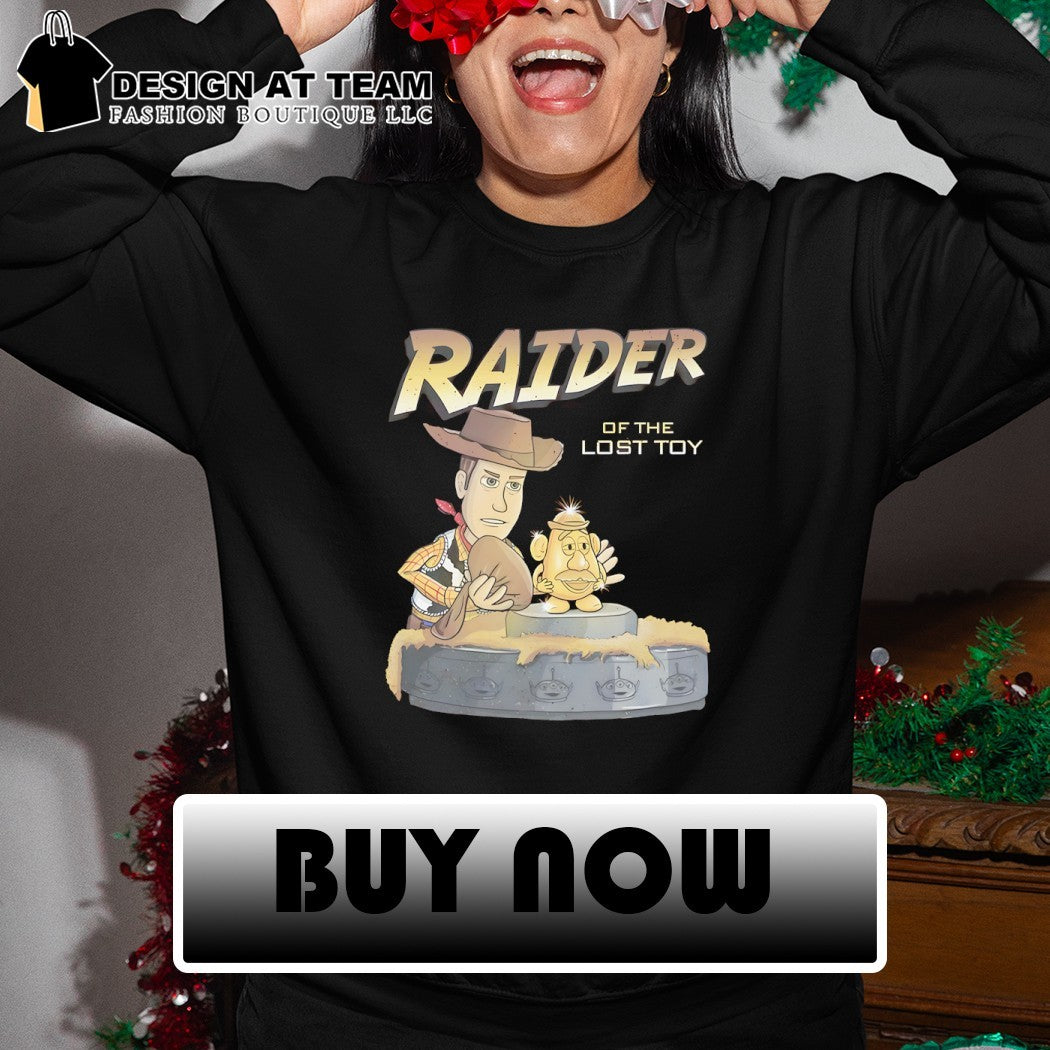 Woody in the style of Indiana Jones Raider of the Lost Toy 2026 shirt