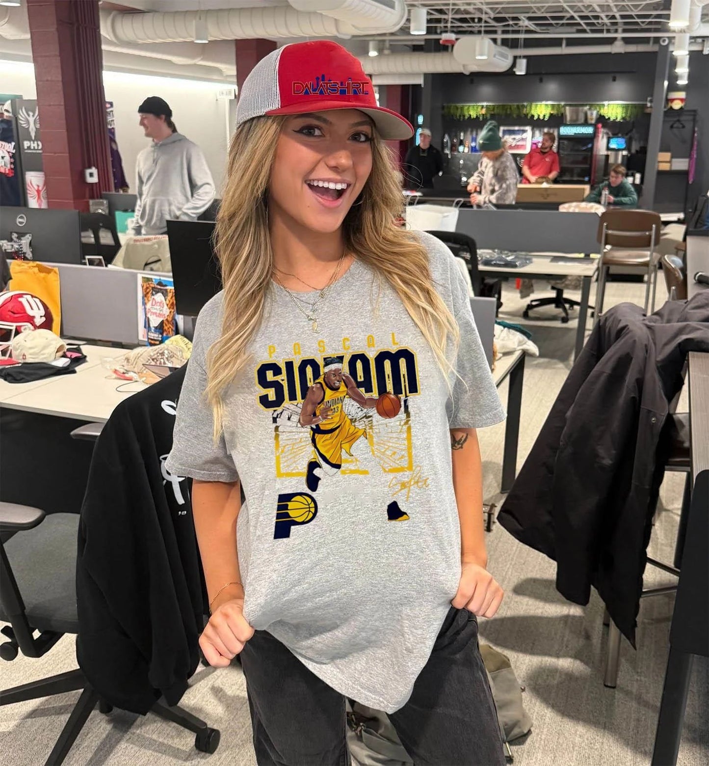 Pascal Siakam Indiana Pacers Shattered shirt