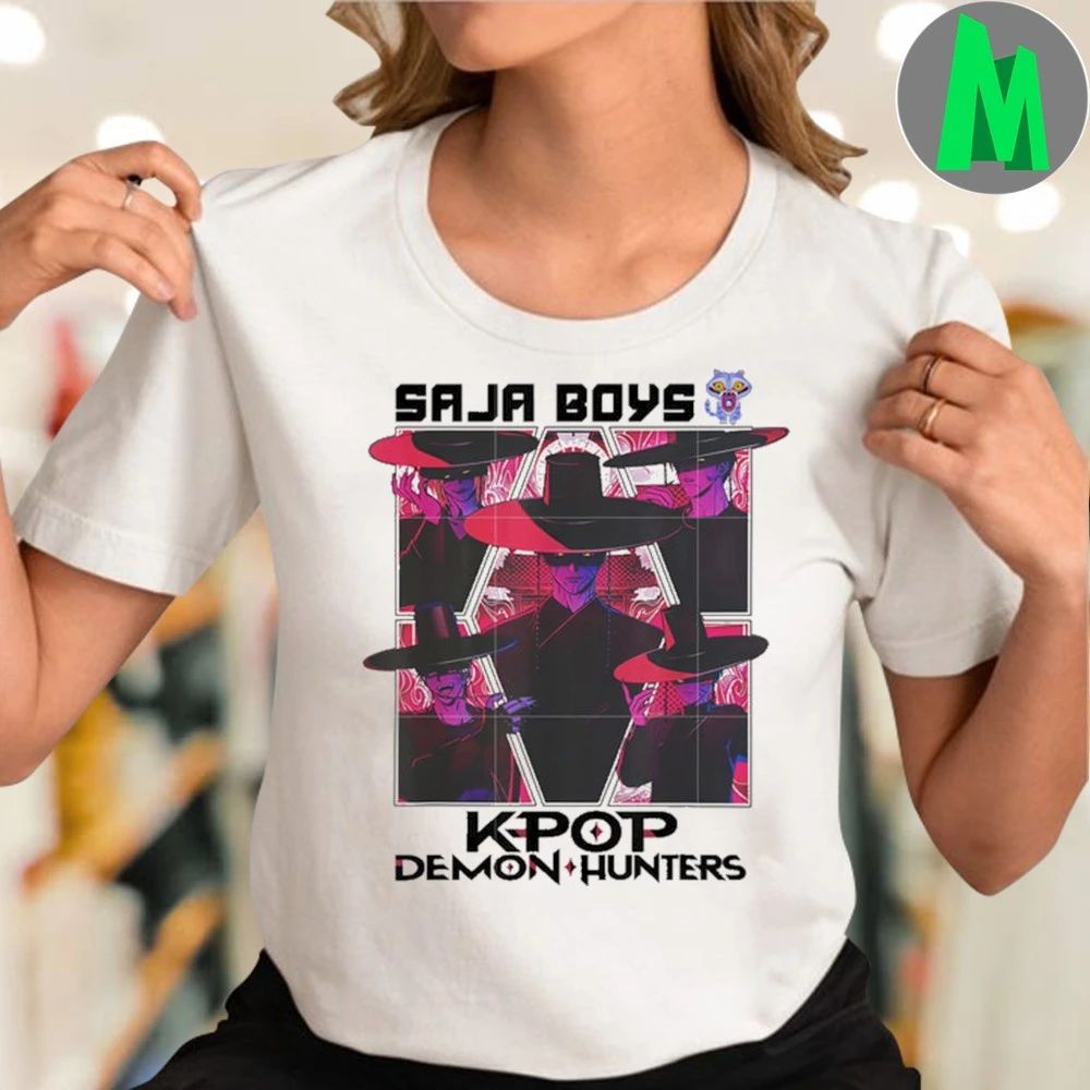 Jinu saja boys kpop demon hunters shirt