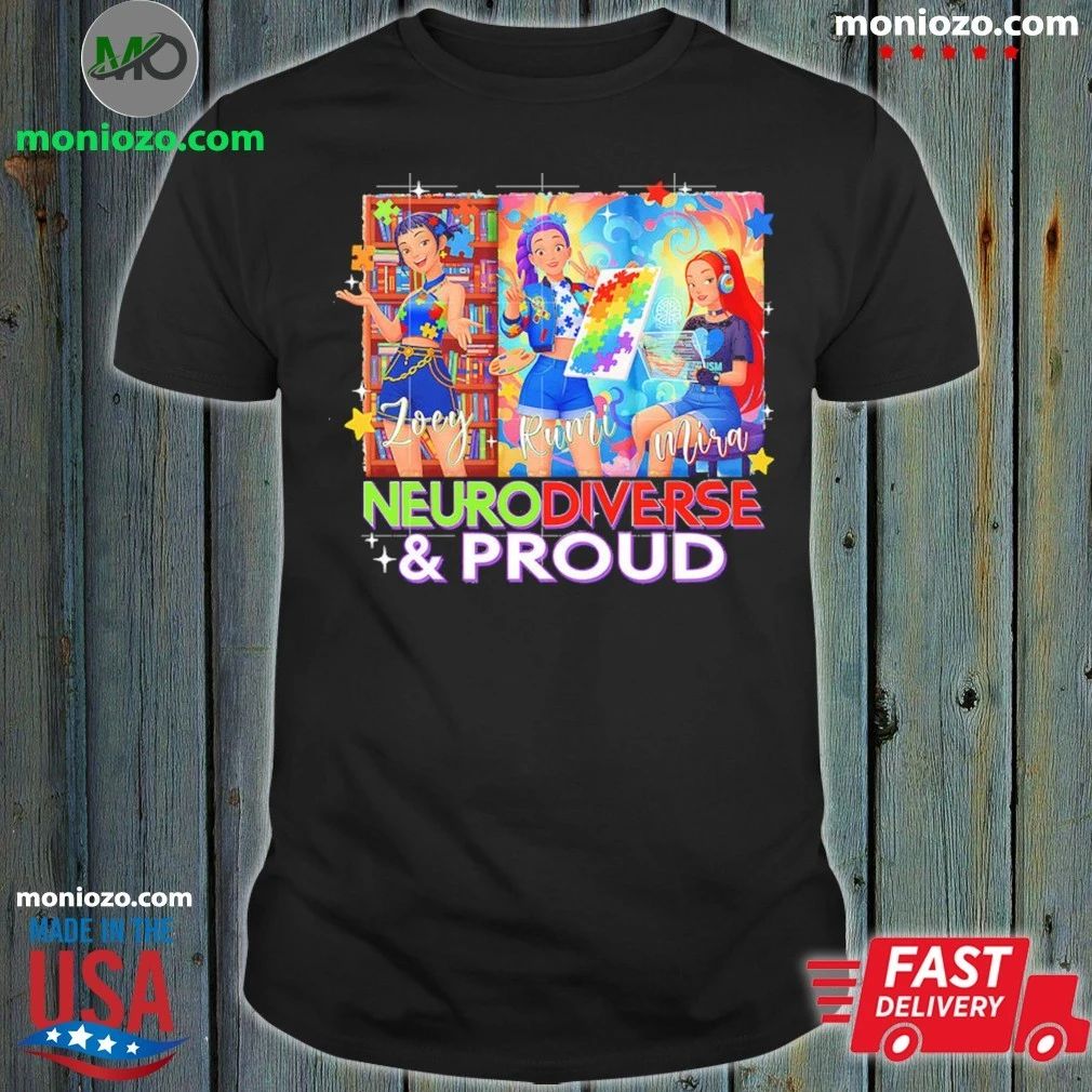 Neurodiverse And Proud K-Pop Demon Hunter 2026 Shirt