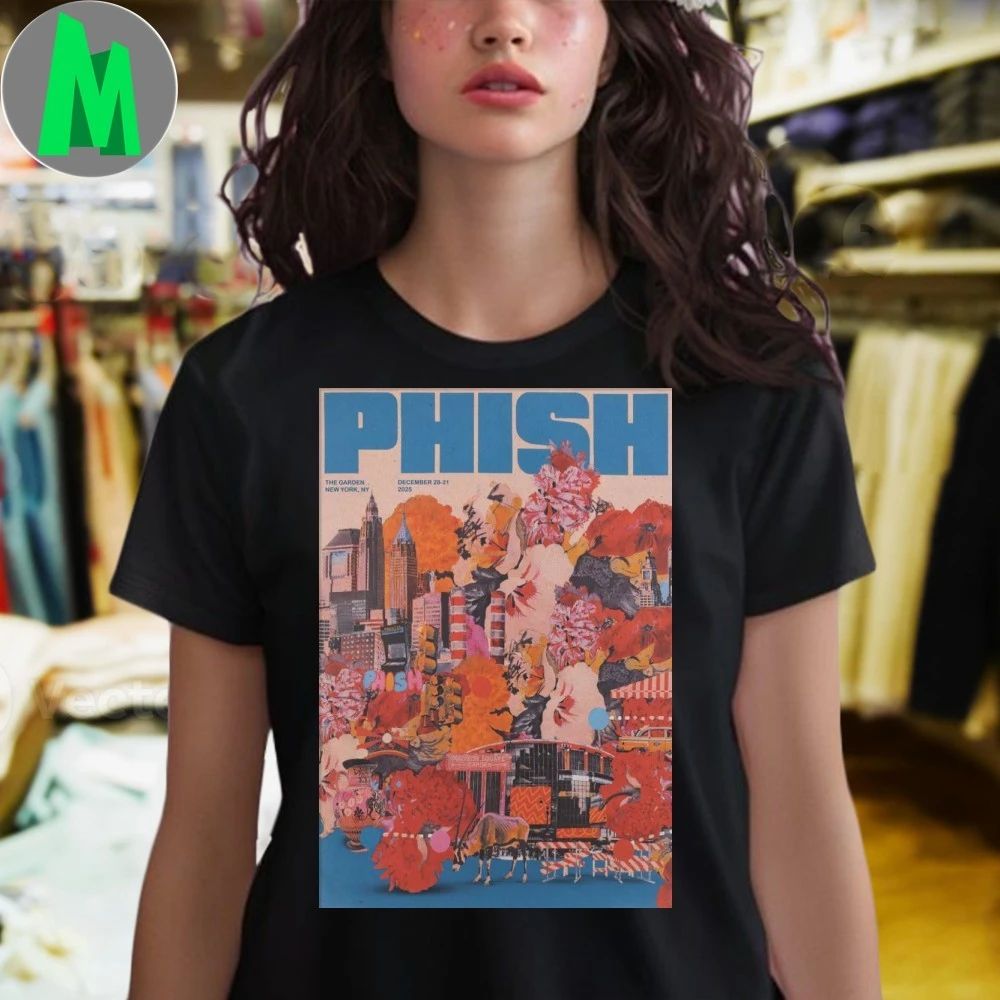 Phish New York NYE On Dec 28-31 2025 Poster Shirt