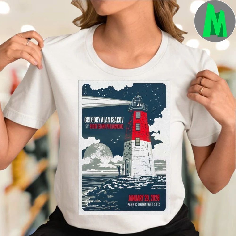 Gregory Alan Isakov Providence Ri Jan 29 2026 Poster Shirt