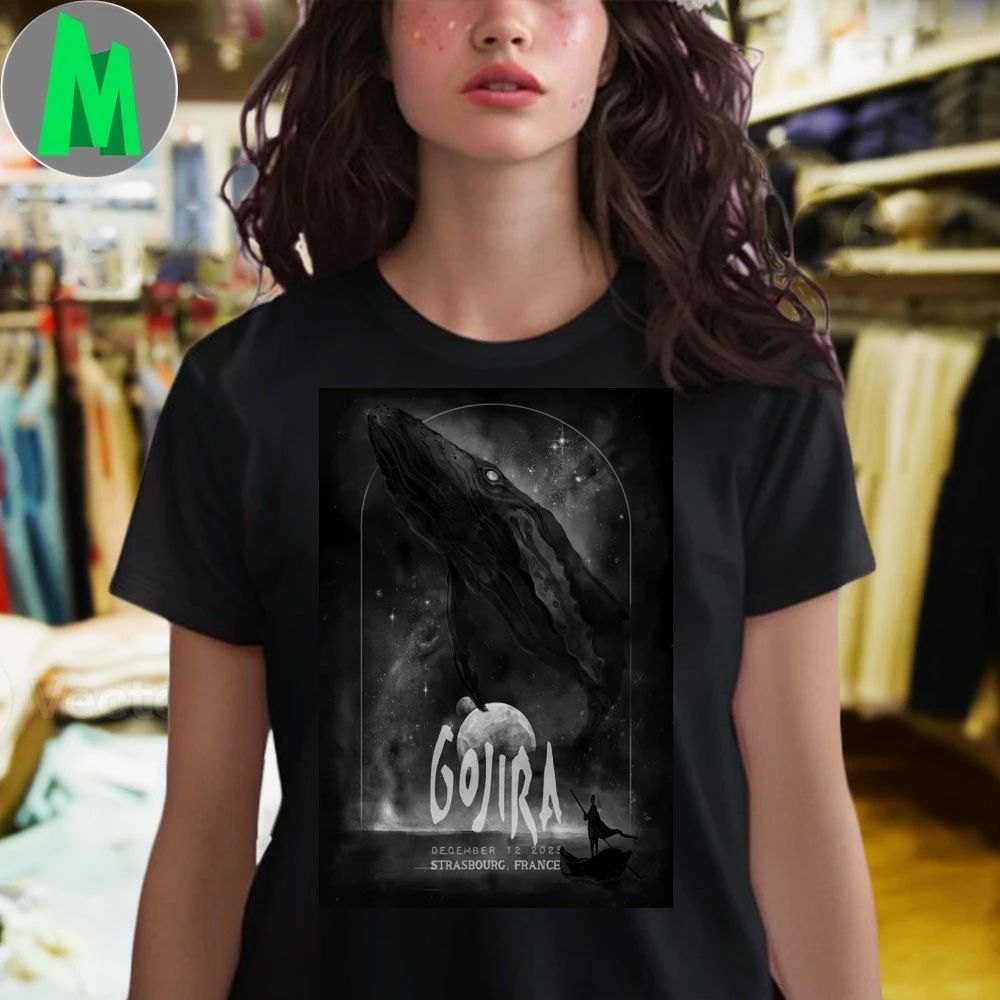 Gojira 12.12.2025 Zenith De Strasbourg France Poster Shirt