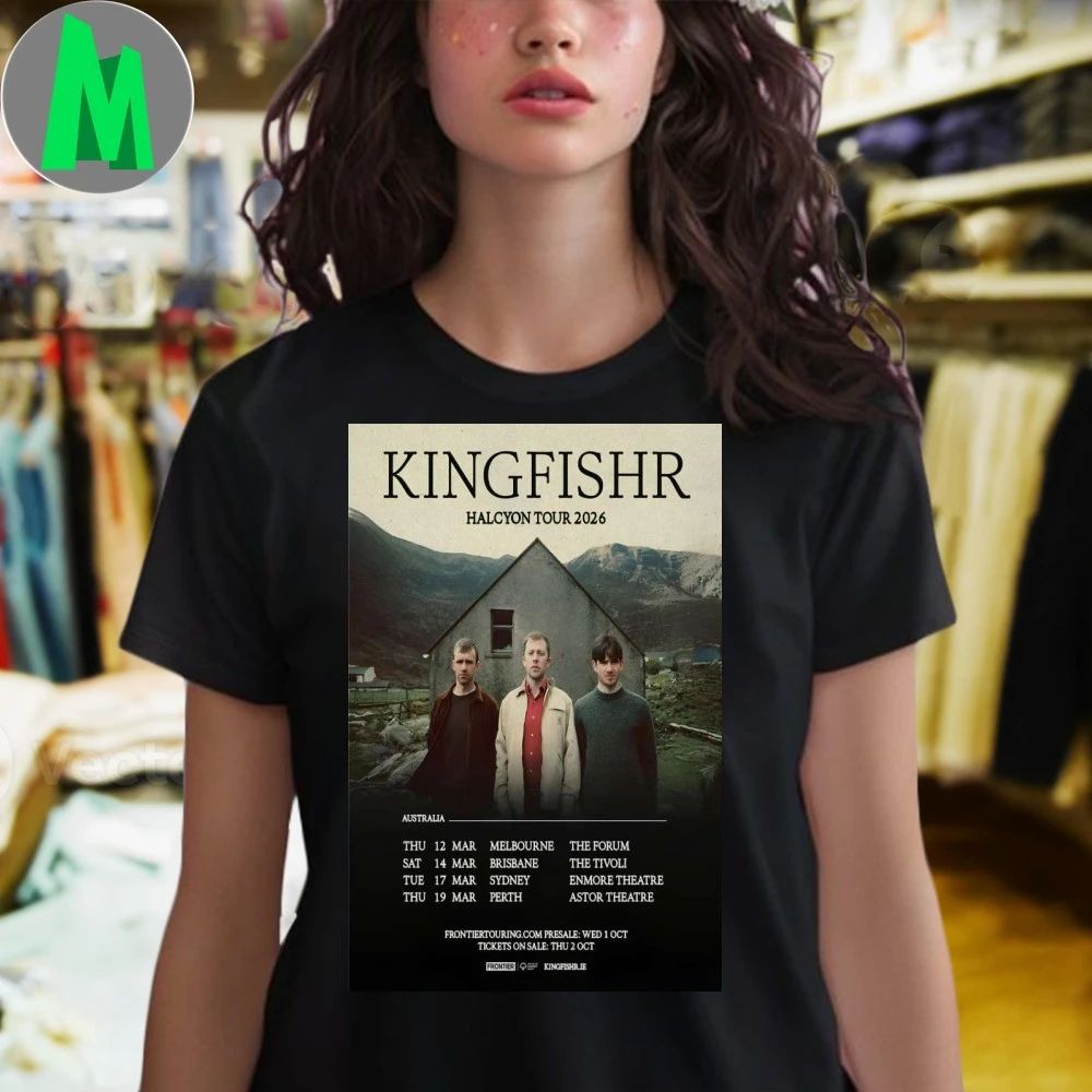 Kingfishr Tour 2026 Poster Shirt