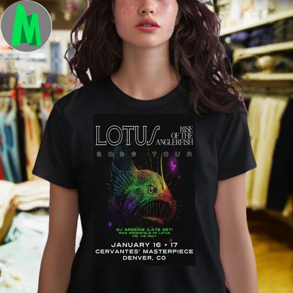 Original Lotus Denver Co Jan 16-17 2026 Poster Shirt