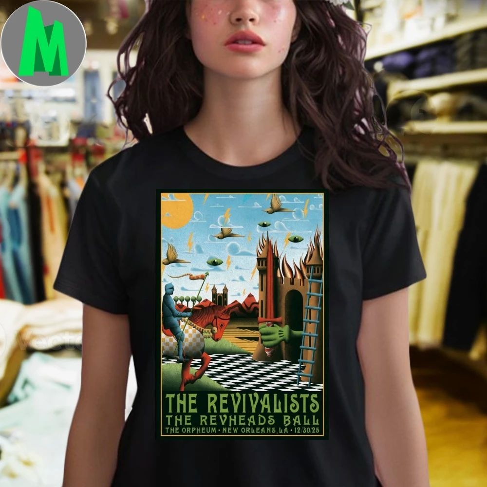 The Revivalists Orpheum Theater New Orleans LA Dec 30 2025 Poster Shirt