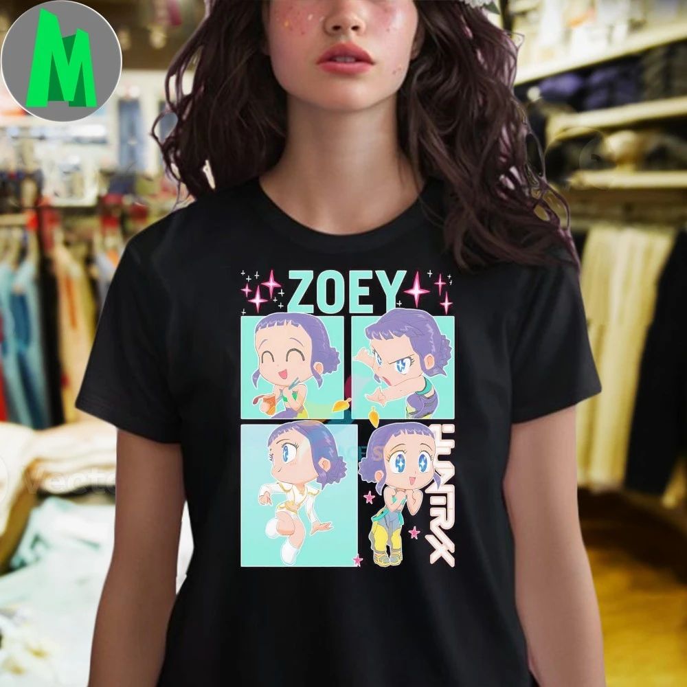 Kpop Demon Hunters Zoey Hunter Chibi Shirt