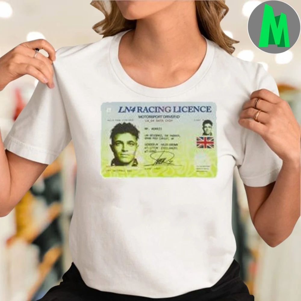 Lando Norris Merch Lando Licence Shirt