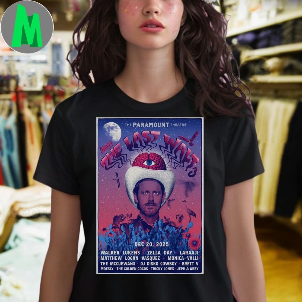 The Last Walt 3 At The Paramount Theatre On Dec 20 2025 Poster Shirt