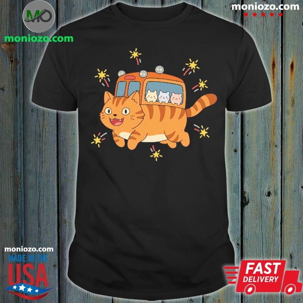 Kawaii Cat Bus Shirt