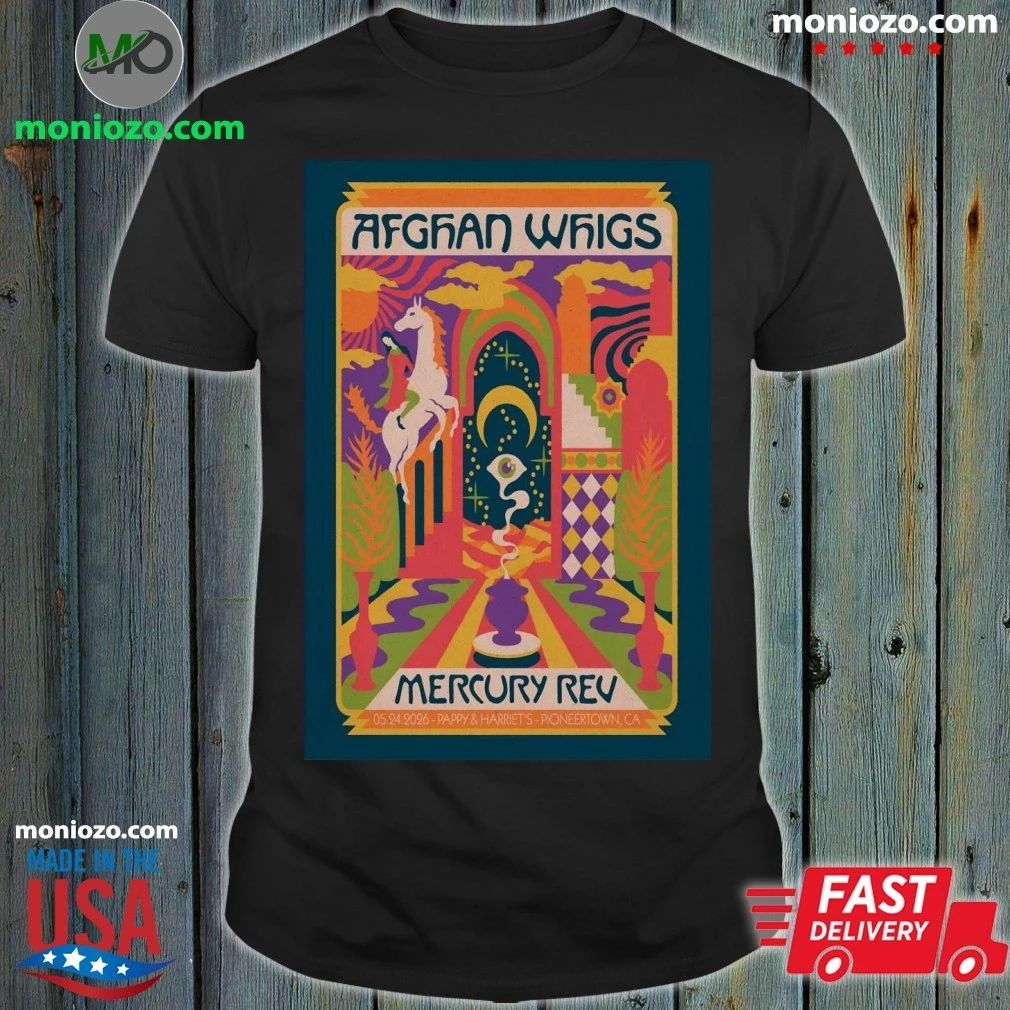 The Afghan Whigs At Pappy-Harriet’s On May 24 2026 Poster Shirt