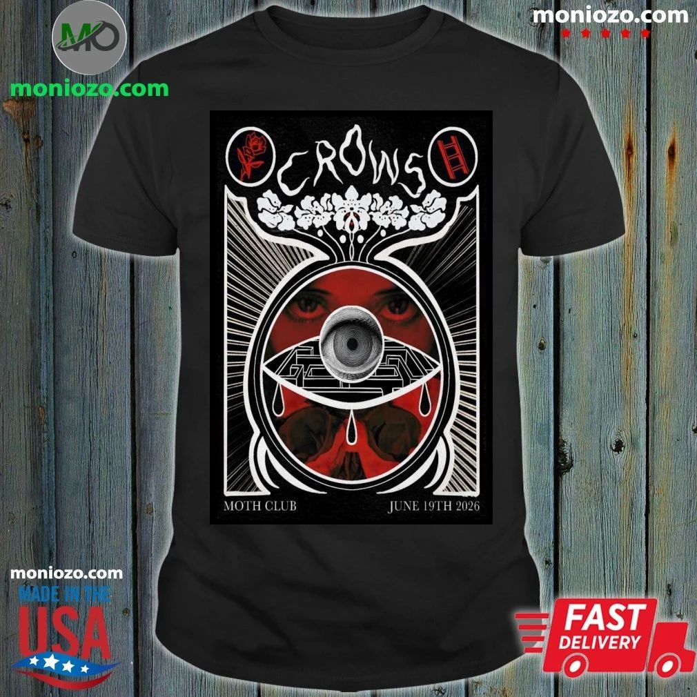 CROWS London UK On June 19 2026 Tour Poster Shirt
