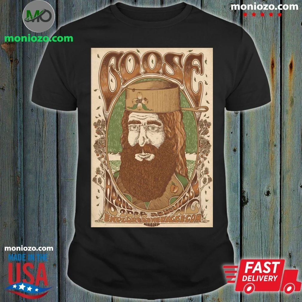 Goose In Asheville NC On April 10 2026 Poster Shirt