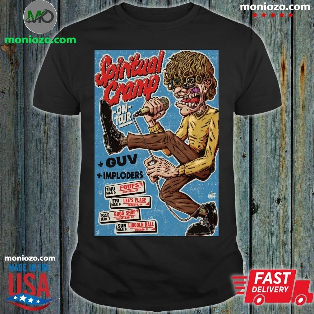 Spiritual Cramp Cleveland OH Mar 7 2026 Poster Shirt