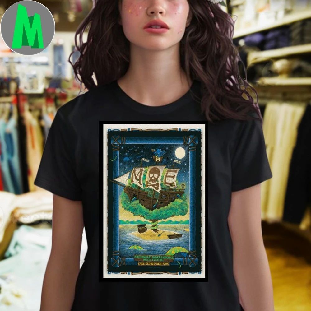 Adirondack Independence Music Festival 2025 Moe. Band Poster Shirt
