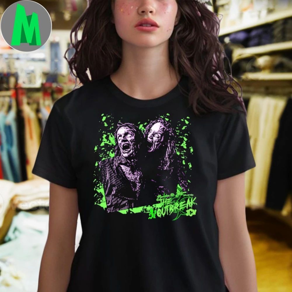 Abel Booker And Jacksyn Crowley Juggalo Championship Wrestling The Outbreak Splatter Shirt