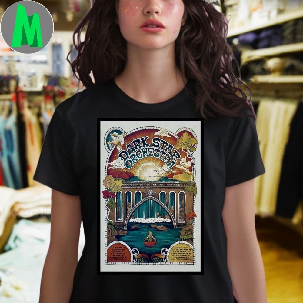 Dark Star Orchestra Fall Tour Poster 2025 Shirt