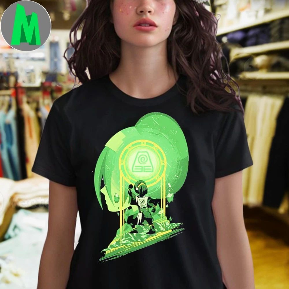 Toph Beifong Rise of Earthbending T-Shirt