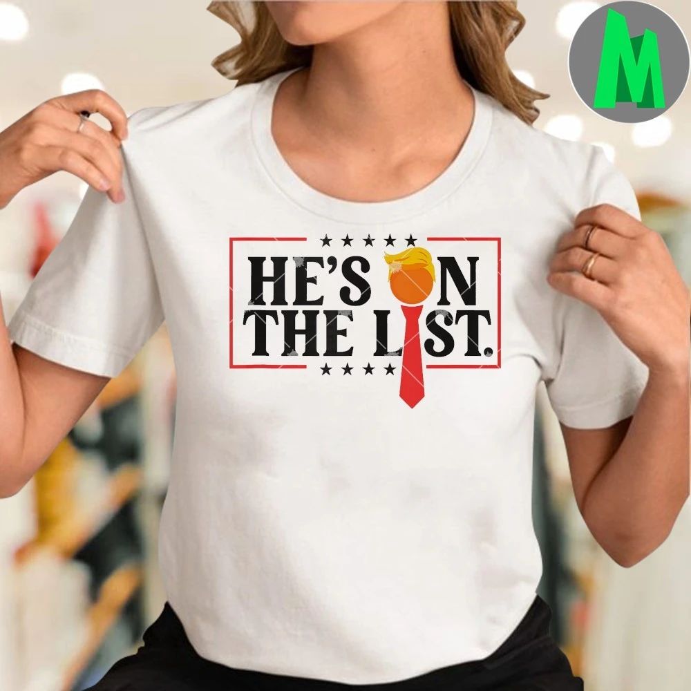 He’s On The List Release The Files USA No Kings In America Shirt