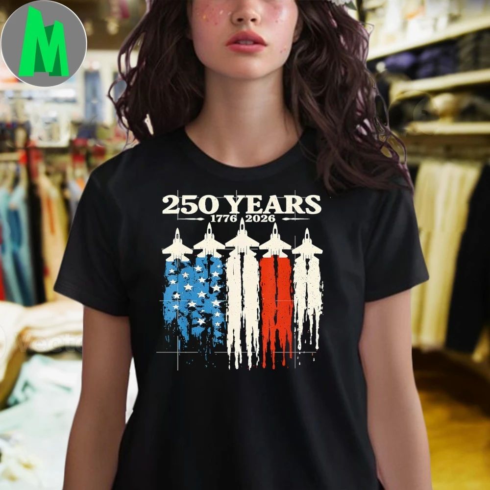 Original Flag Vintage 250 Years American 1776 2026 250th USA Birthday Shirt