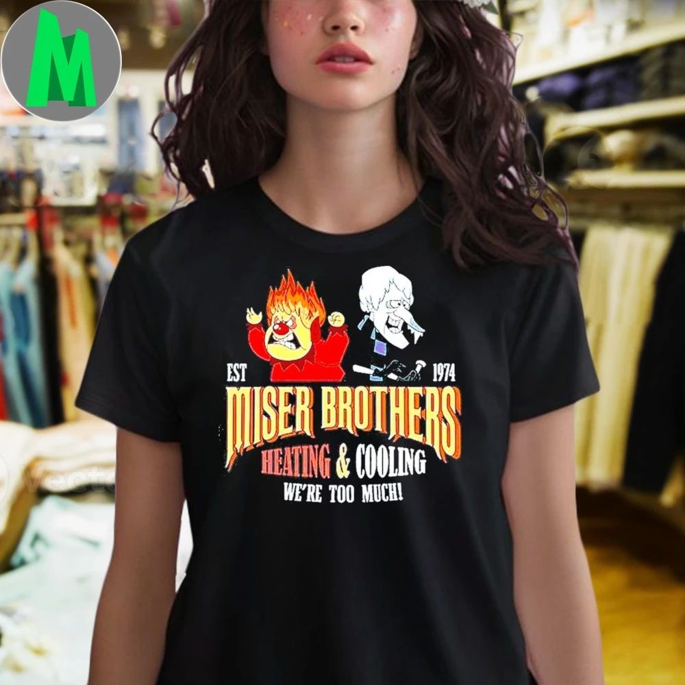 Miser Brothers Heating and Cooling Christmas Shirt