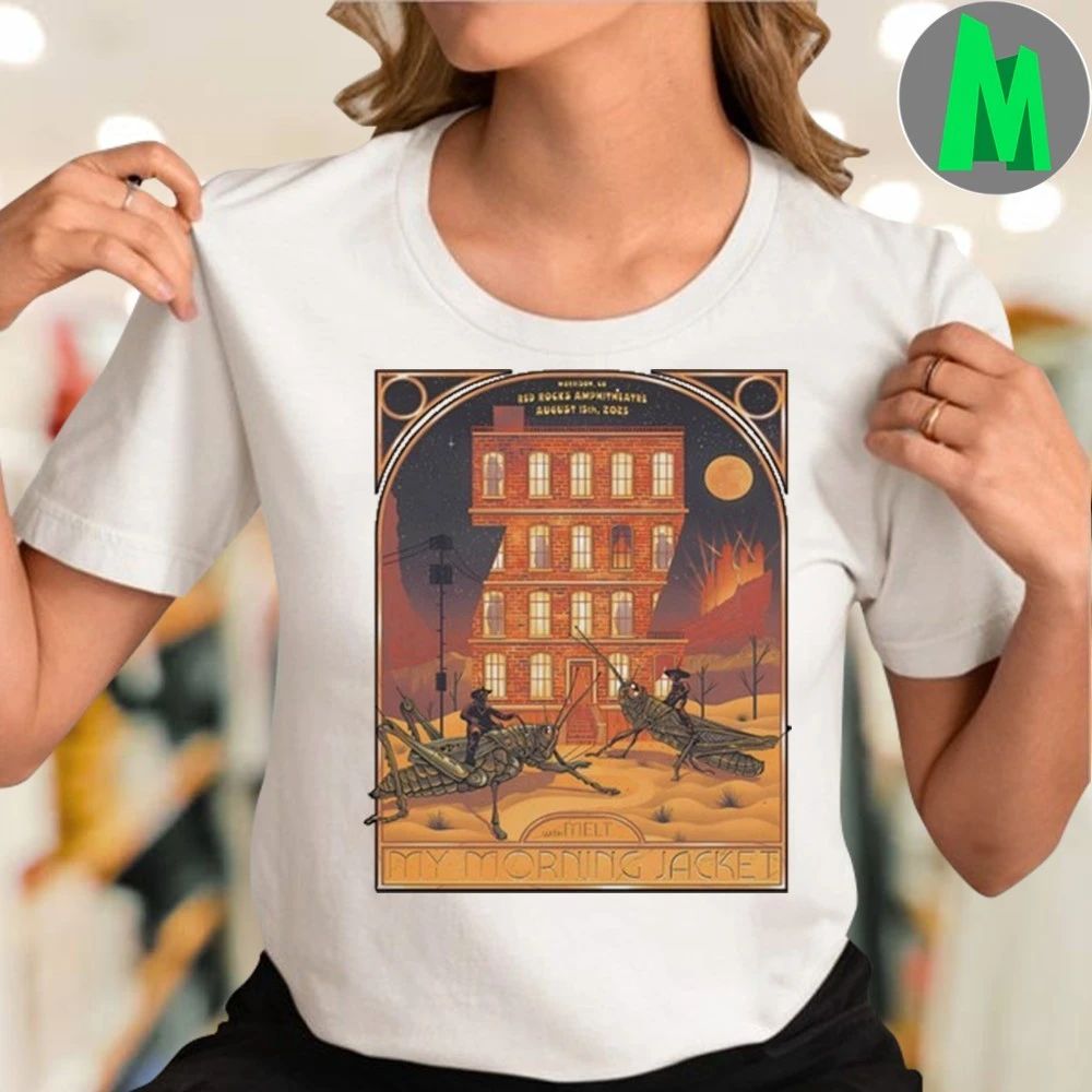 My Morning Jacket Red Rocks 2025 Event Shirt