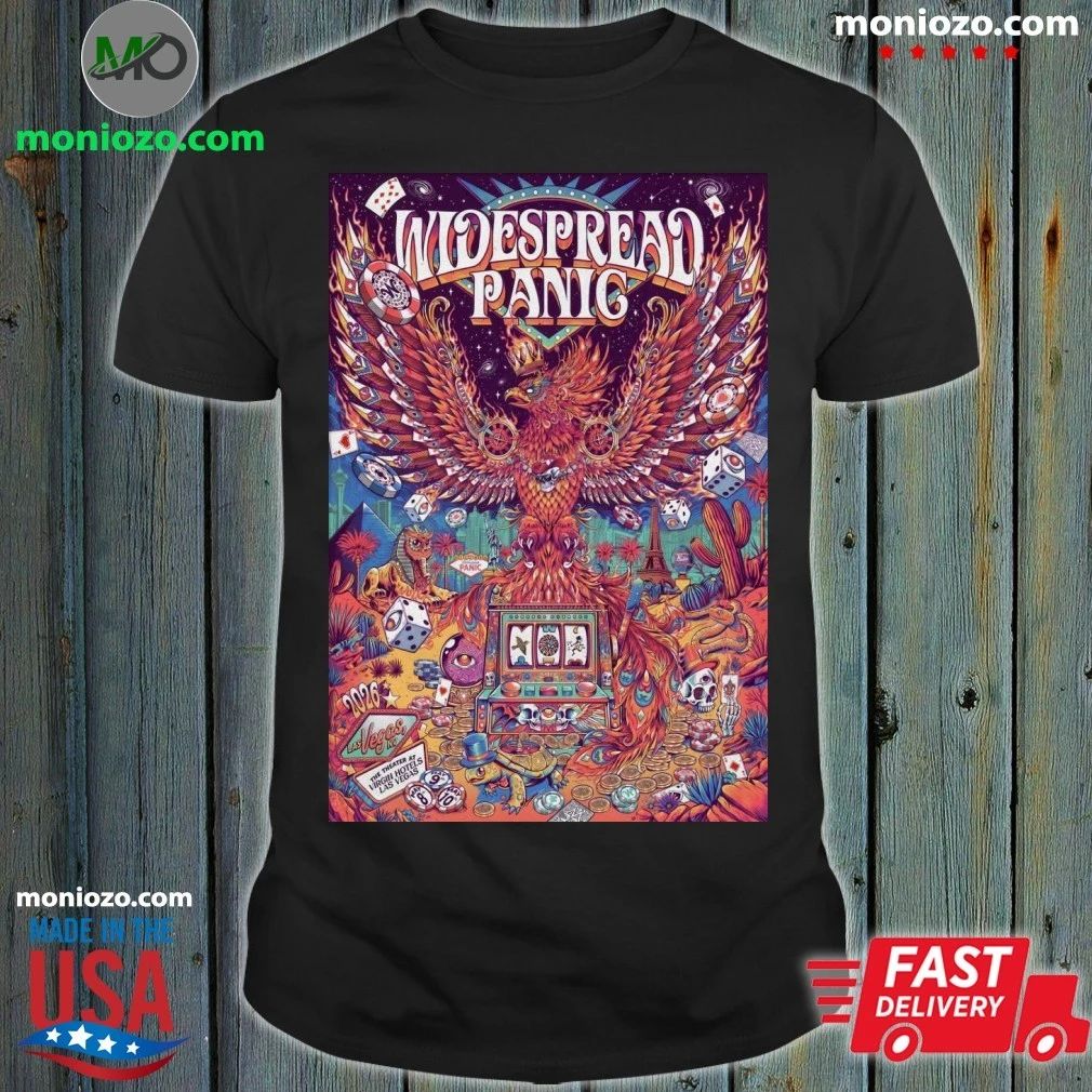 Widespread Panic Las Vegas NV Tour On May 8-10 2026 Poster Shirt
