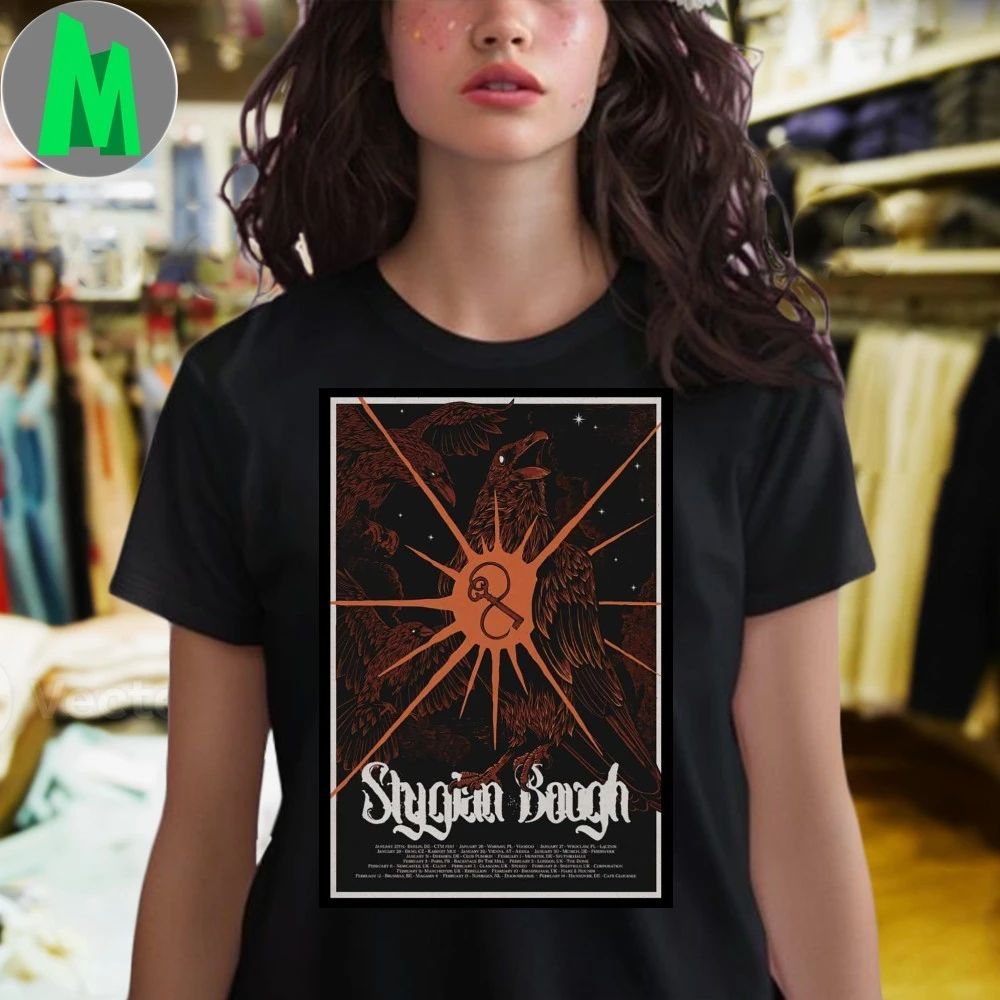 Stygian Bough European Tour 2026 Poster Shirt
