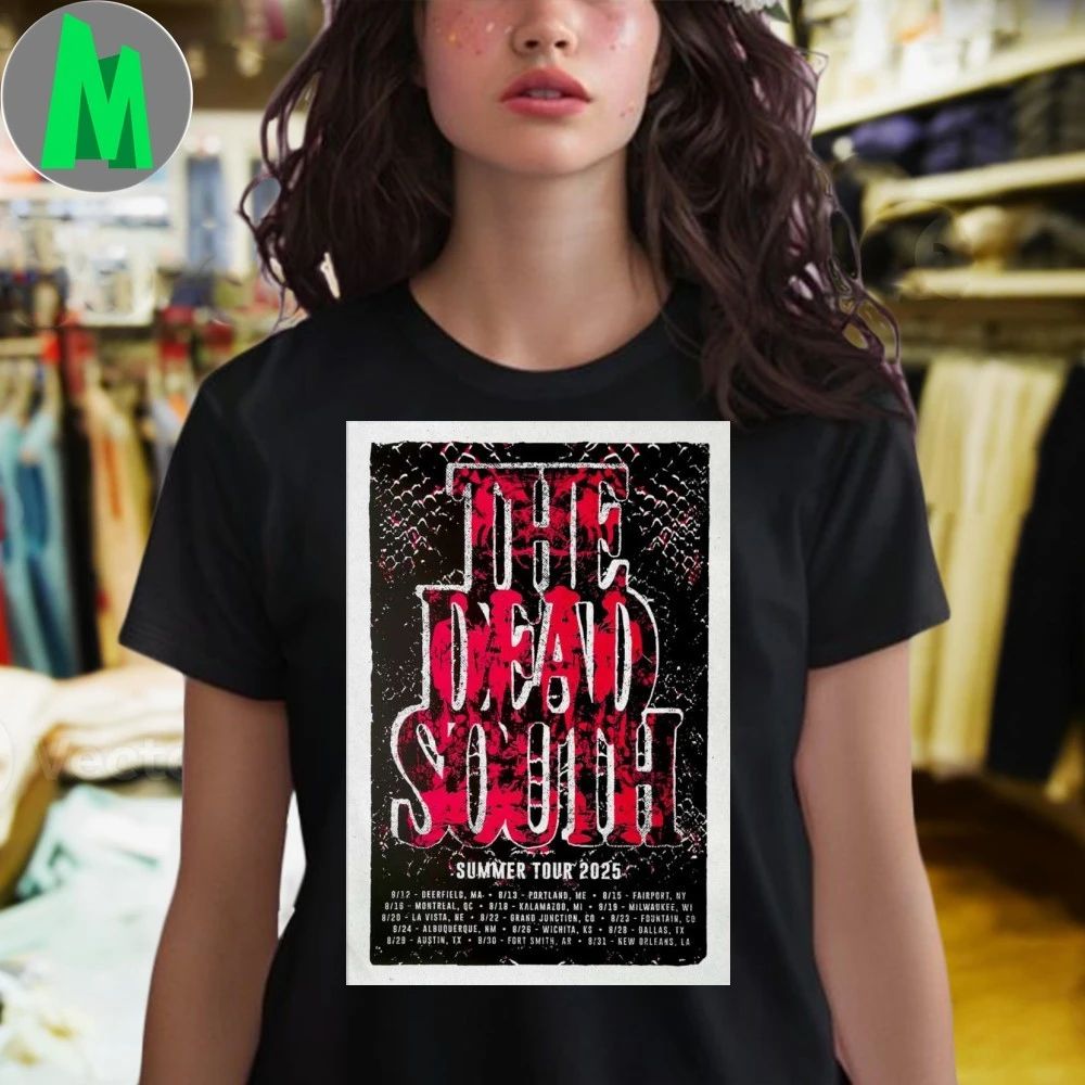 Original The Dead South 2025 Summer Tour Poster T-Shirt