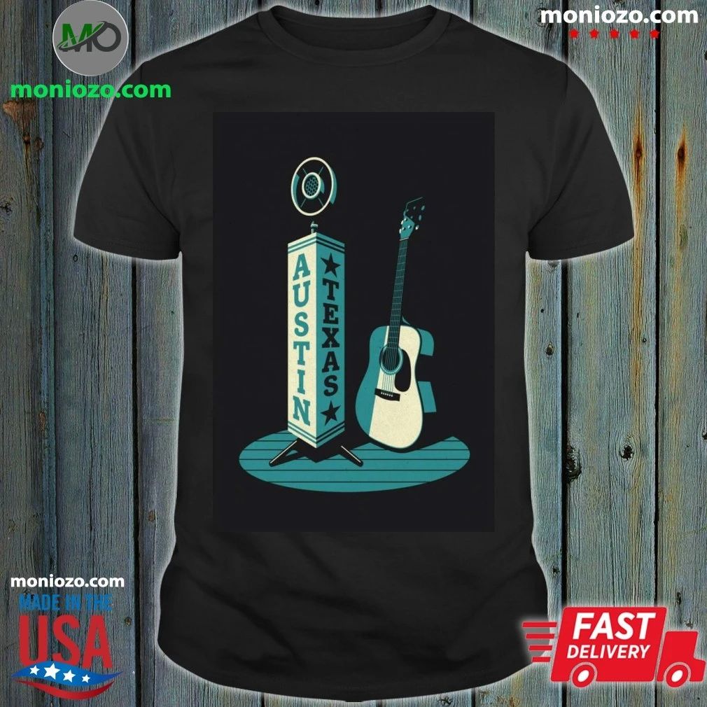 Original Limited Black Licorice Stock Austin, TX Poster T-Shirt